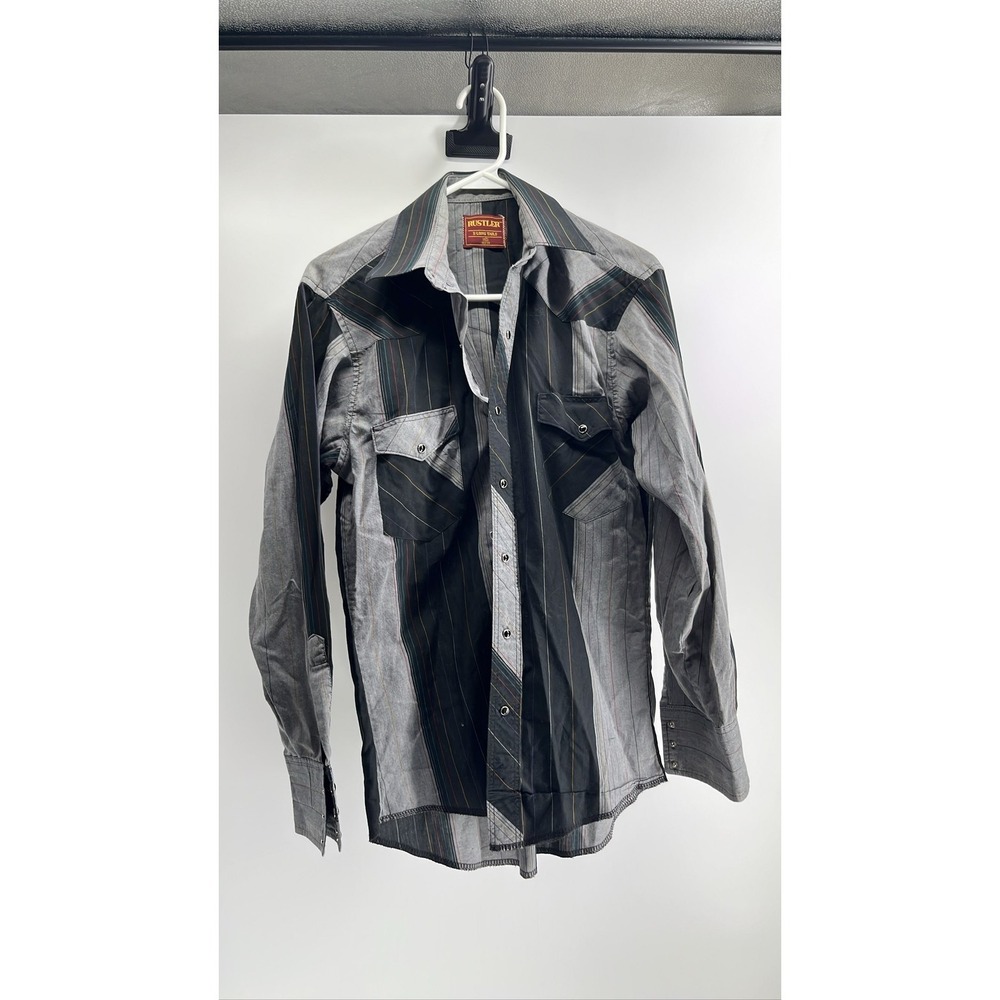 Rustler X-Long Tails Western Pearl Snap Shirt